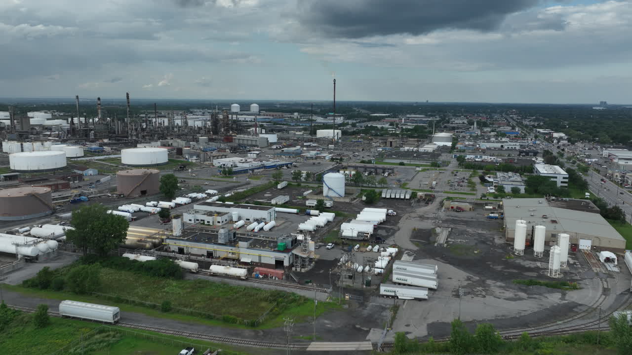 zona industrial de montreal - producción de petróleo y gas