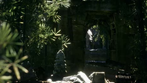 Ruins-of-famous-Temple-in-cambodian-Angkor-Wat-area