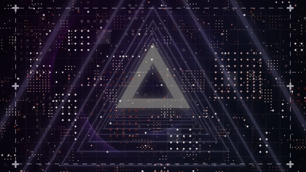 삼각형의 애니메이션 및 그리드에 대한 데이터 처리