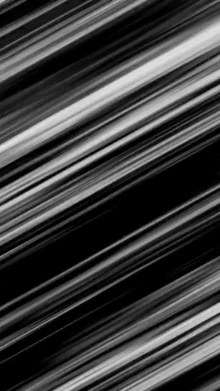 Un ciclo continuo di linee diagonali bianche in stile anime con una texture a rumore, un ottimo sfondo animato per aggiungere un senso di velocità e movimento, formato verticale