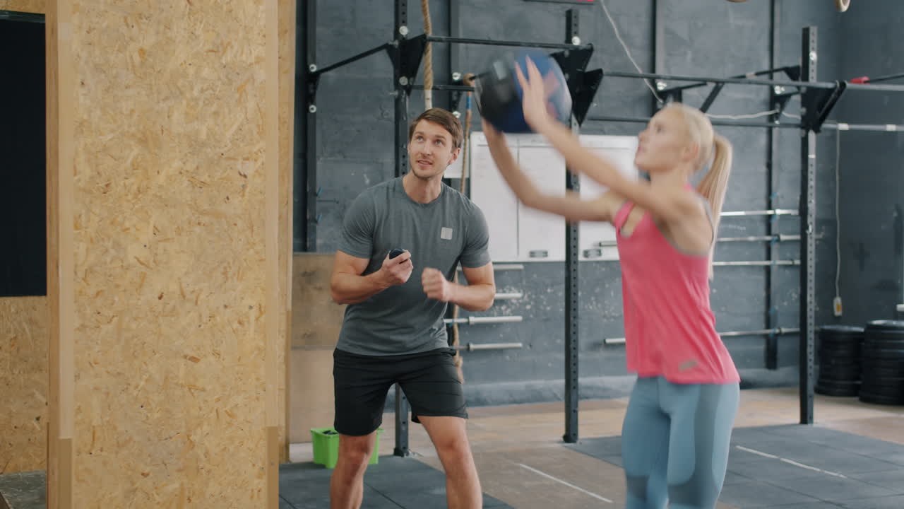 Fitness Training with Medicine Ball