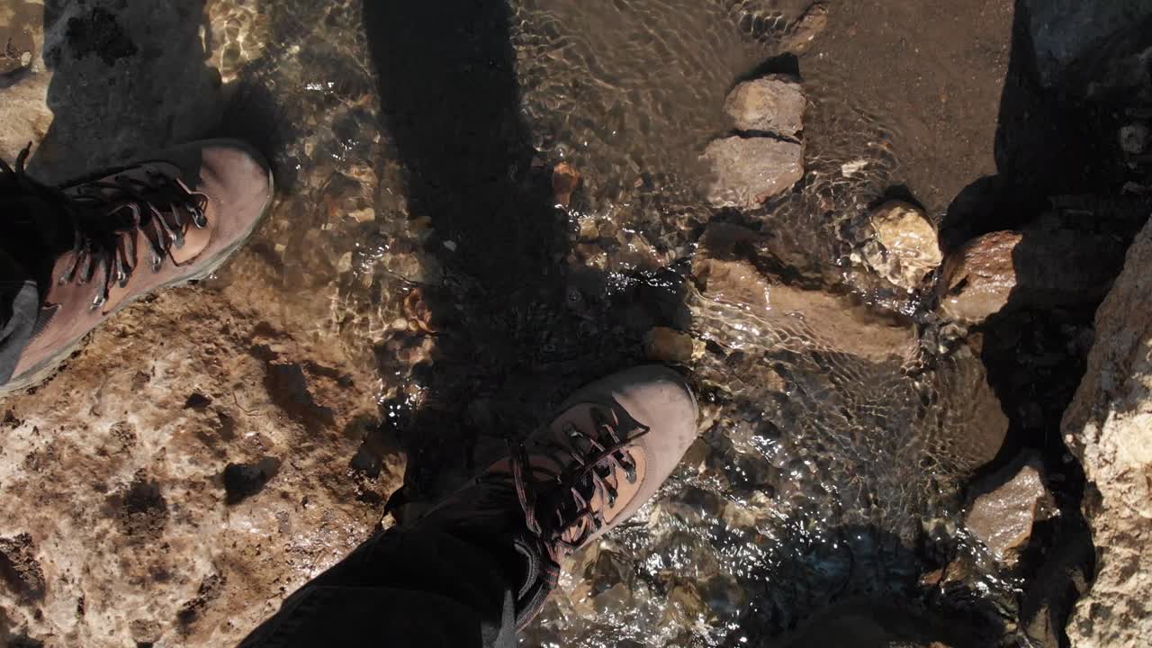 스태빌라이저에서 dji mavic air와 yi 4k+로 이탈리아 백운석에서 하이킹