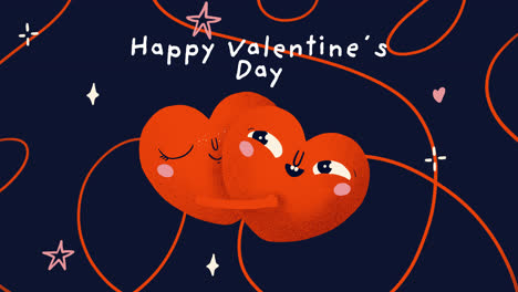 cute cartoon hearts for valentine's day