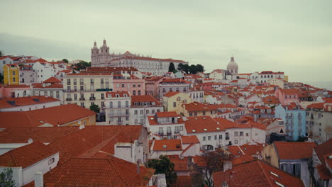 lisbon cityscape view