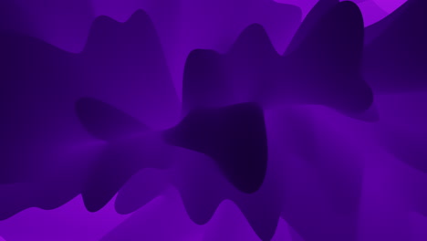 futuristic purple geometric form on black gradient