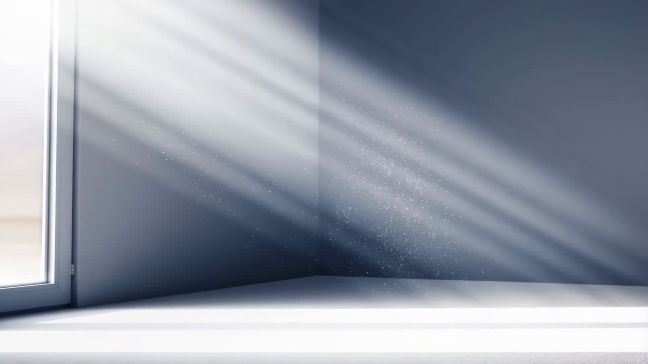 Sunbeams and Dust Particles in an Empty Room