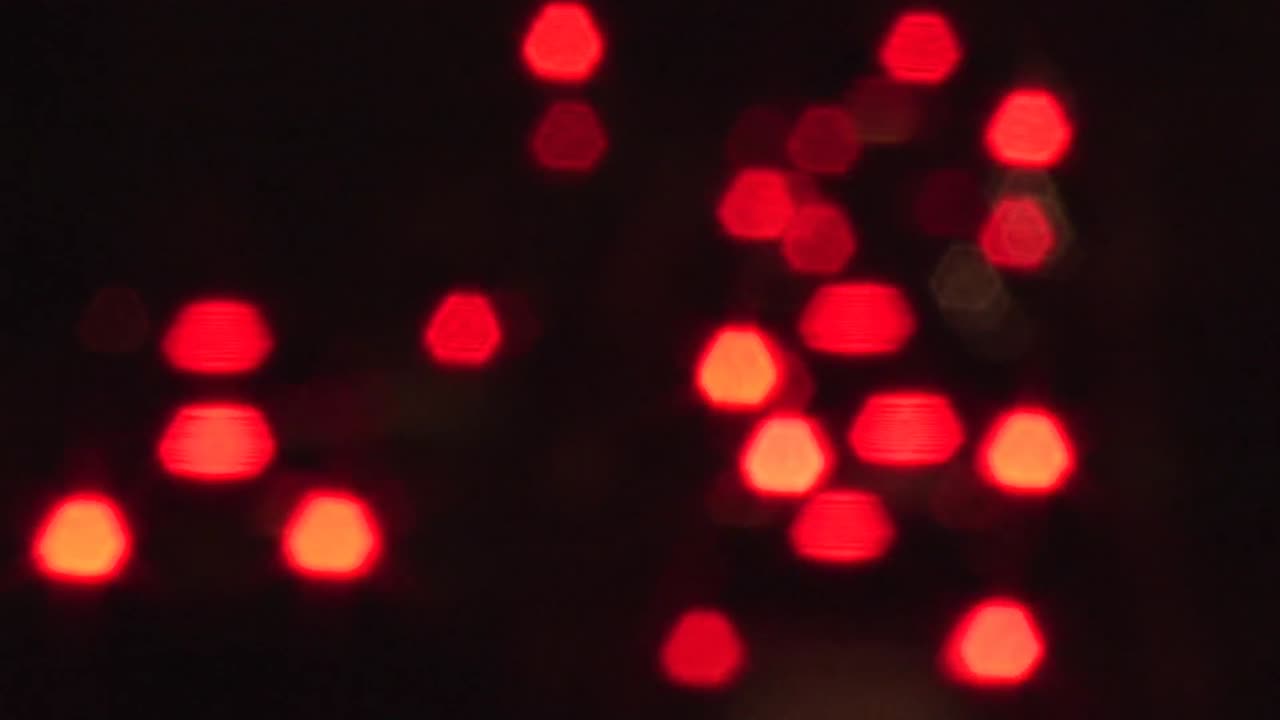 vídeo de archivo del tráfico sin enfoque