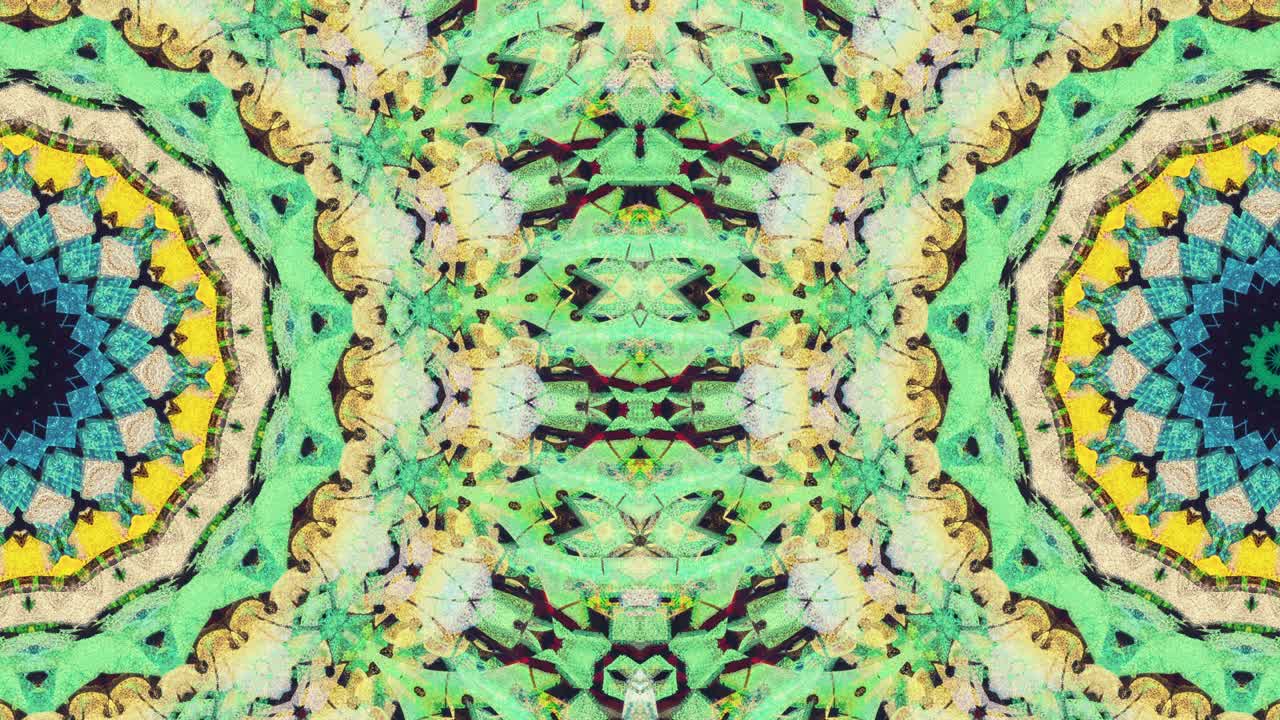 simetría de las vidrieras