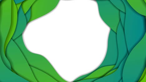 green blue abstract corporate wavy video animation