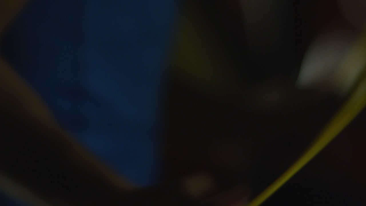 la escena del gimnasio borrosa