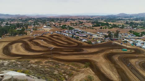 Motocross-Strecke---Rennveranstaltung