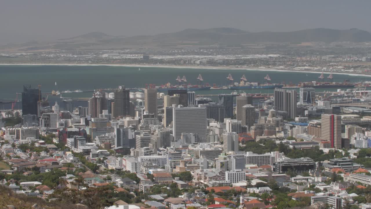 Cape Town City centre on a sunny day