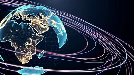 visualización de la red global