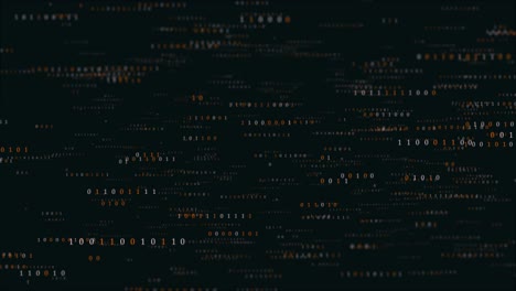 Digital data highspeed internet future technology matrix style binary code numbers rain binary