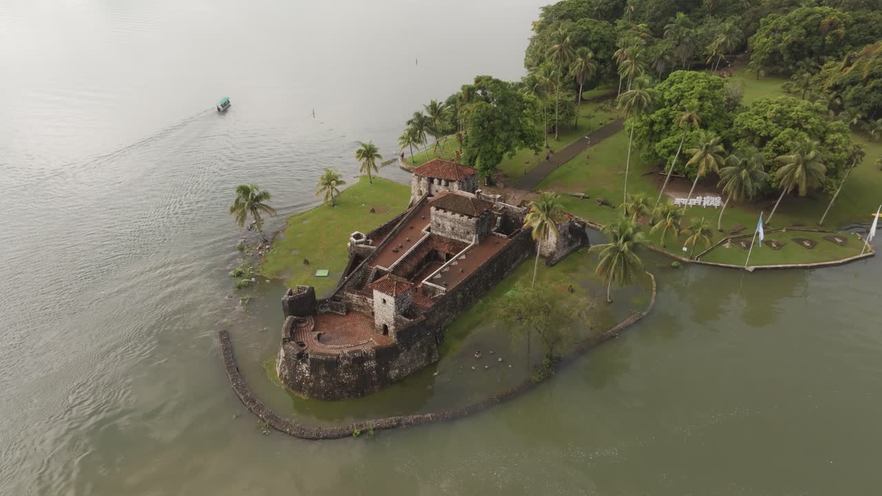 리오 세 에 있는 산 펠리페 데 라라 성 의 넓은 전망, 공중