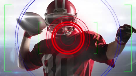 Animation-of-circles-over-american-football-player