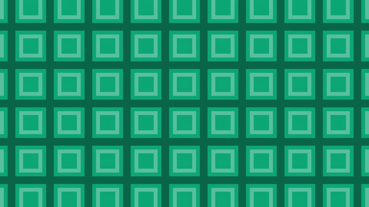 Green Geometric Pattern
