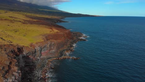 Hermosa-Toma-épica-De-Drones-4k-En-Maui