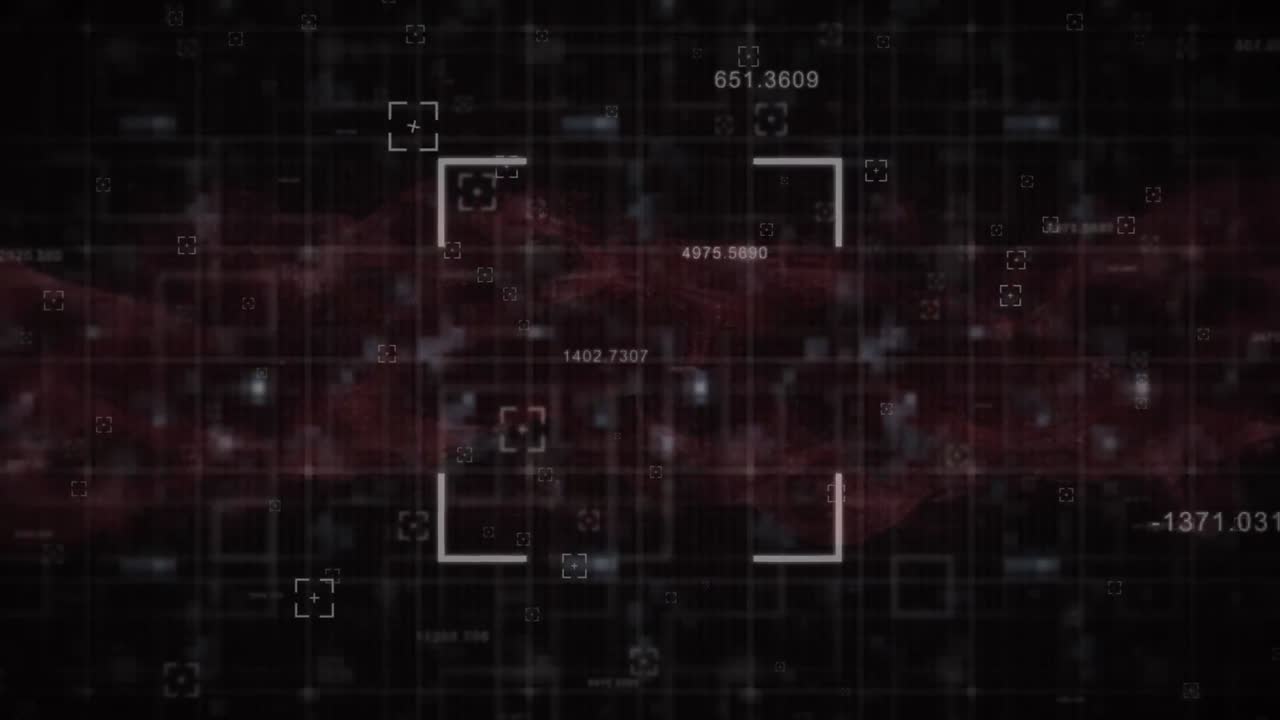 Animation of markers moving and dna strand spinning