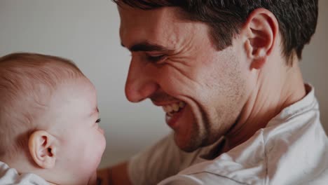 father and baby