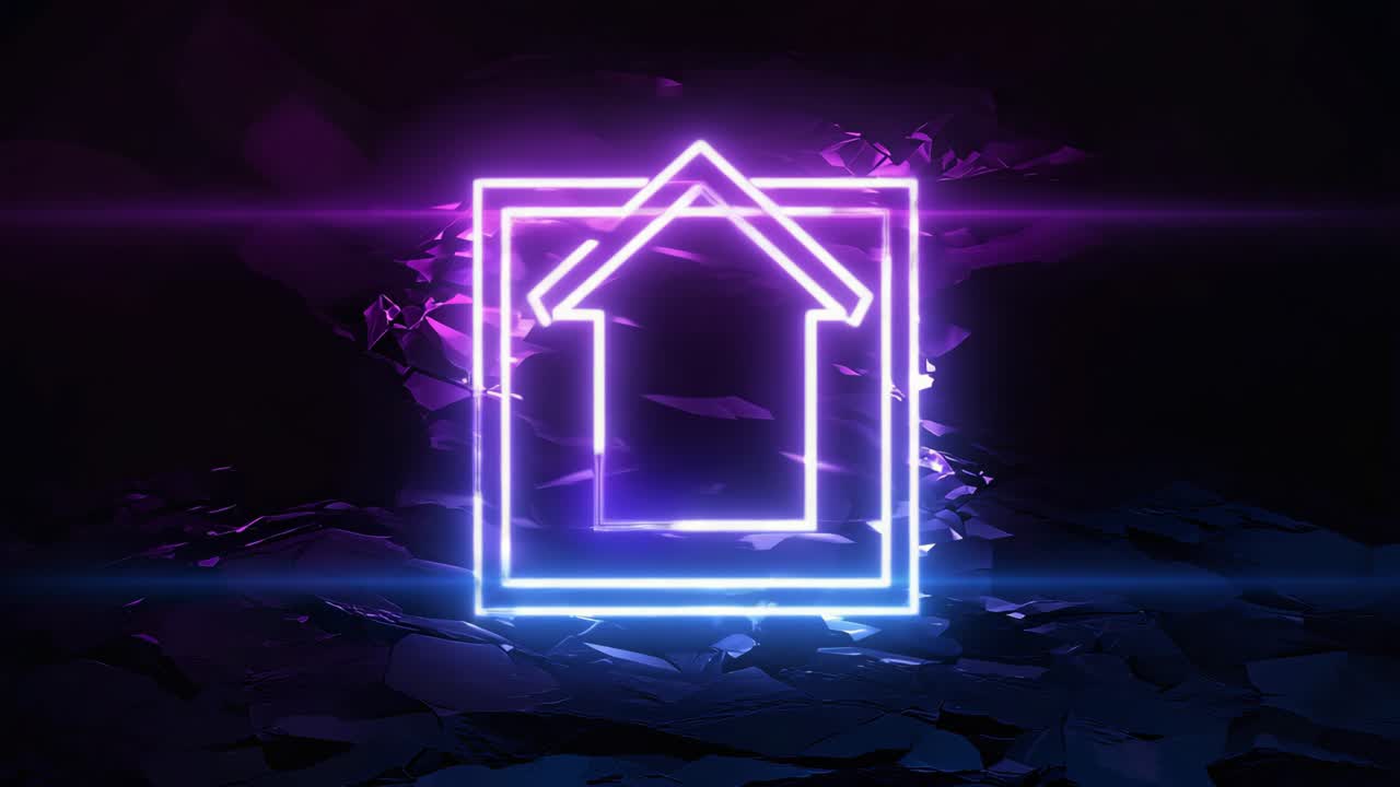 Неоновый стрелочный знак