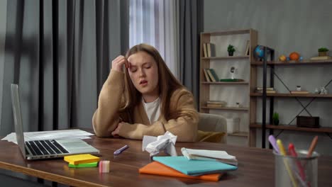 teenage girls struggling with homework