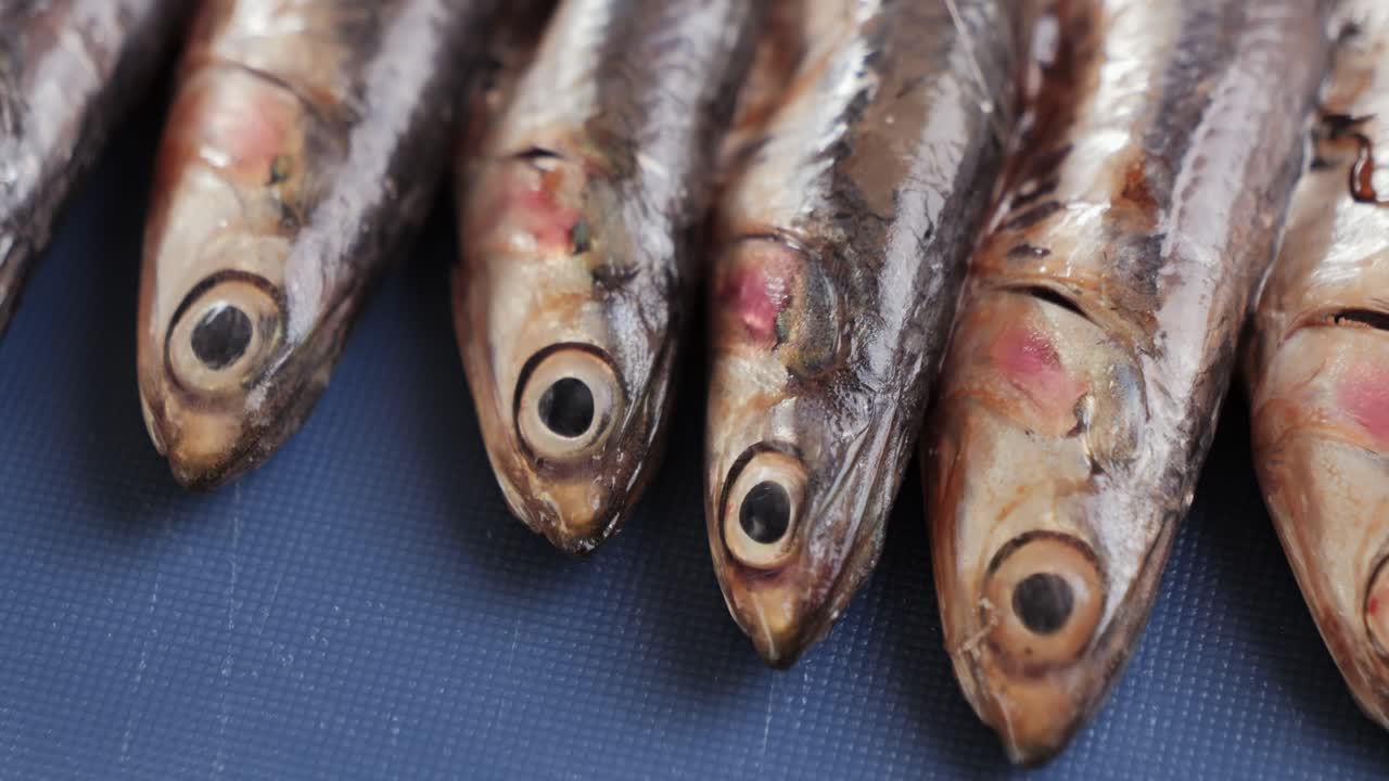 Close-up of Anchovies