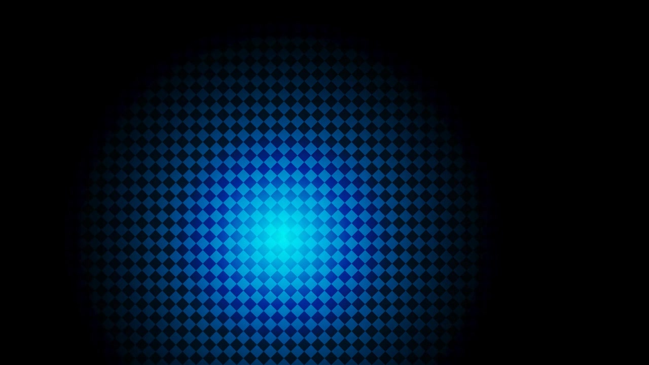 Motivo a scacchiera blu astratto con centro luminoso