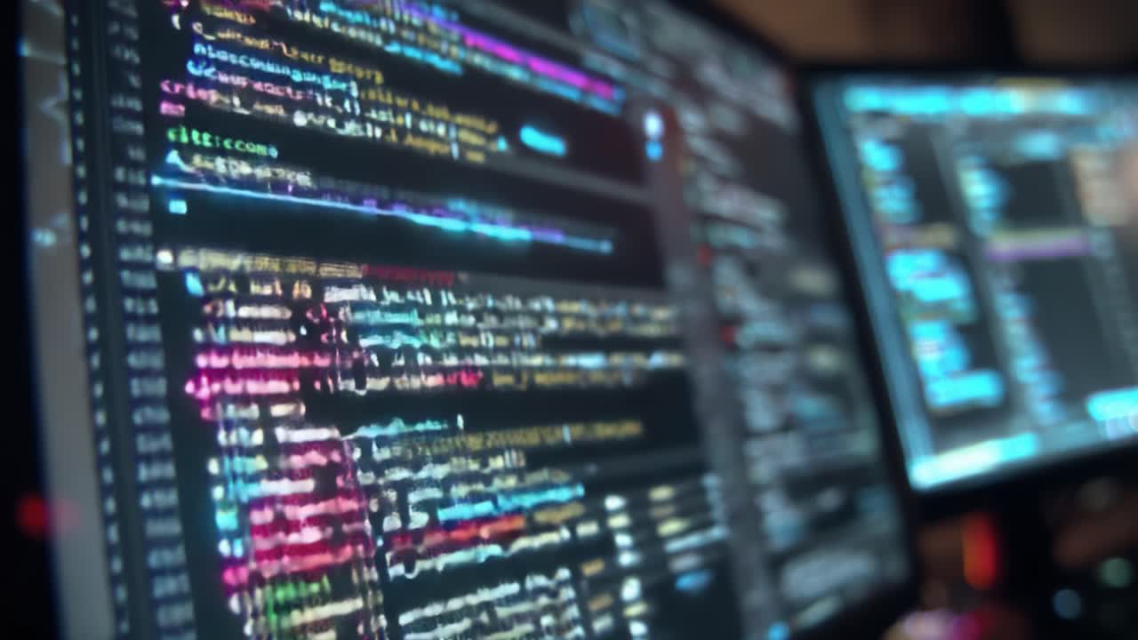 Dynamic Code Display on Multiple Monitors: A Deep Dive into Programming Languages and Syntax Highlighter in Action