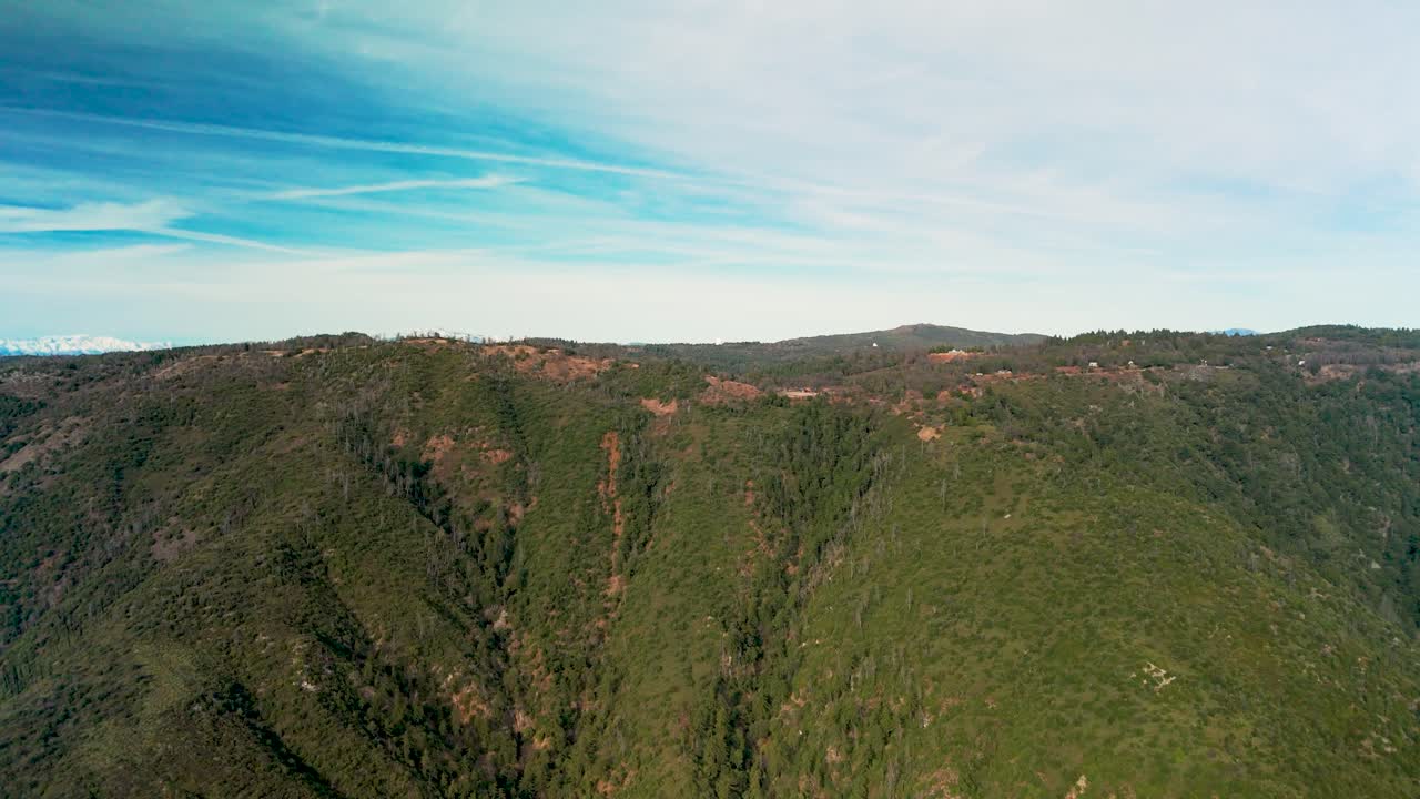 Palomar Mountain And Palomar Observatory In San Diego County, California - Drone Shot