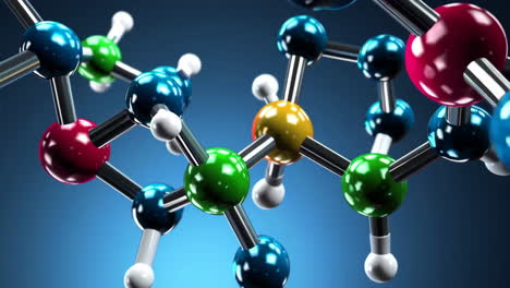 ilustración de la estructura molecular
