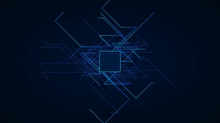 Processore microchip digitale con connessioni di rete in espansione