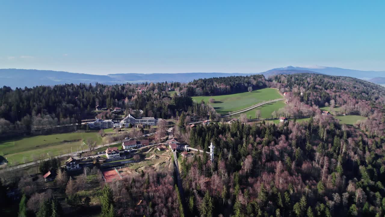 vista excepcional de chaumont neuchatel suiza