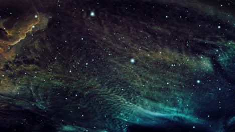 星雲 (nebulae) 在宇宙中移動的星雲