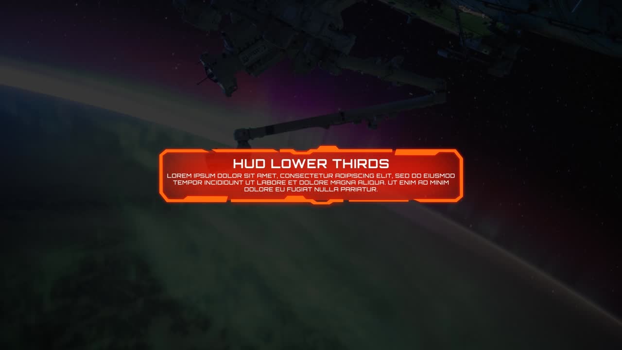 Futuristic Space UI Design