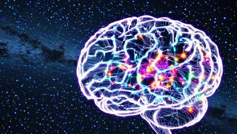 brain in space
