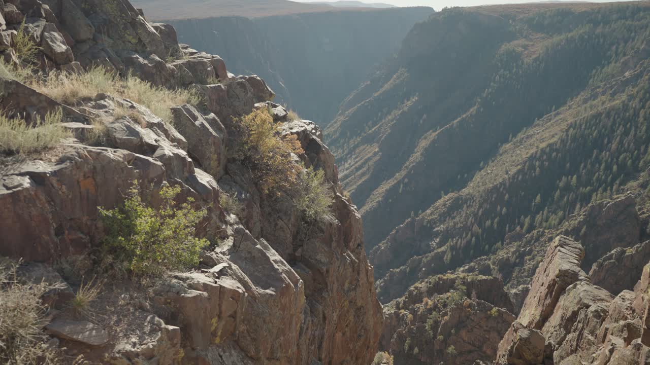 paisaje panorámico del cañón