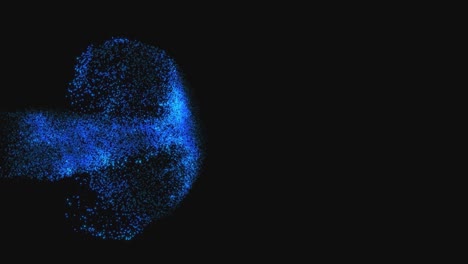 Emitted-Blue-Glowing-Particle-Magic-Backgrounds---Animation