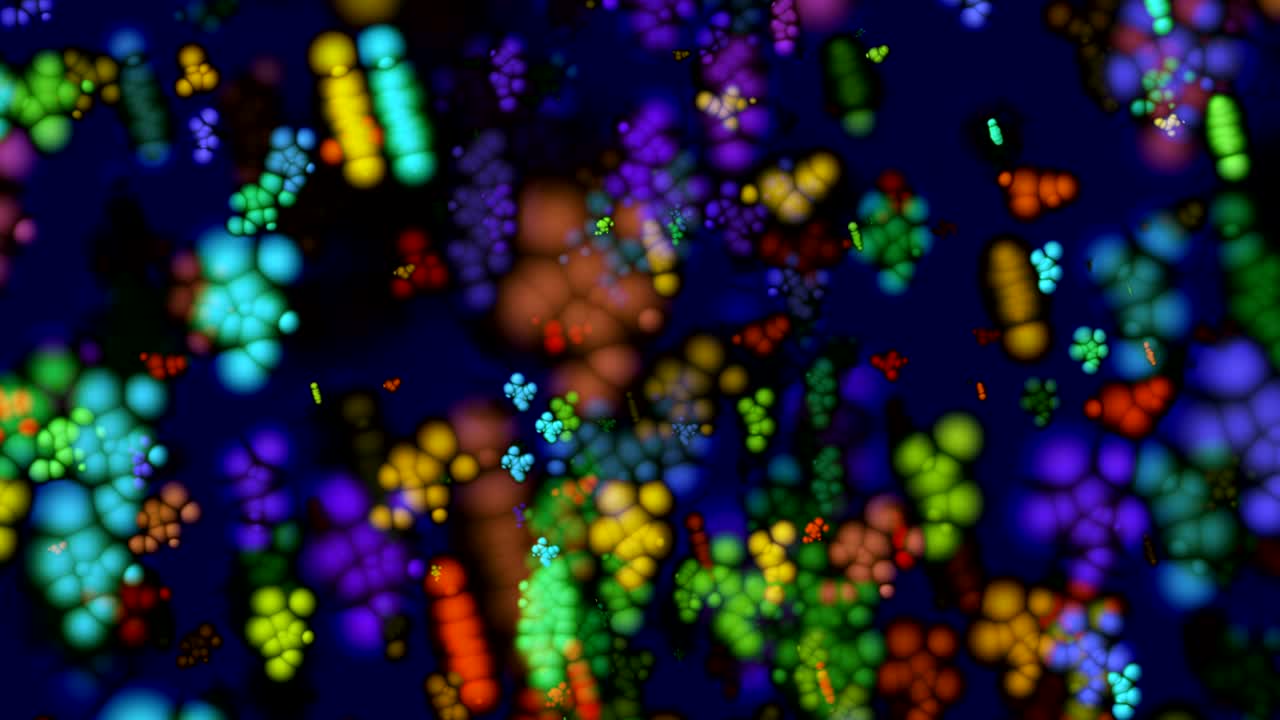 fondo animado abstracto oscuro