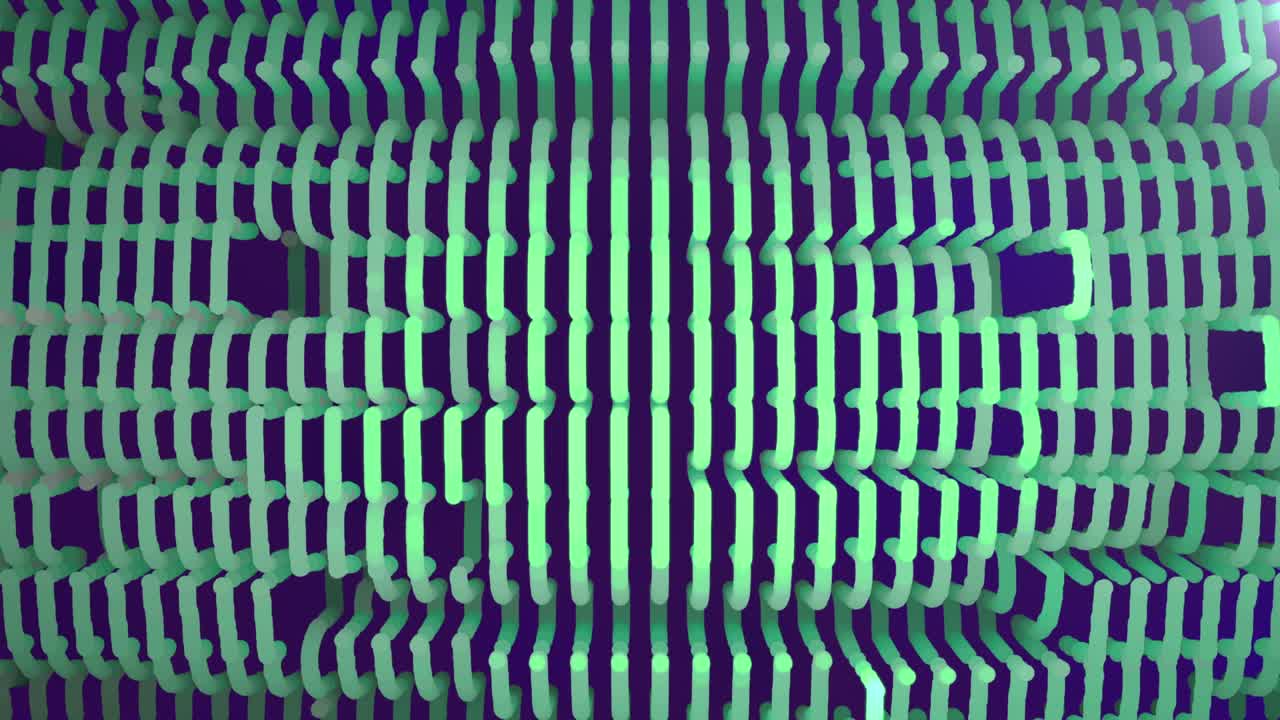 fondo multicolor animado de partículas redondas