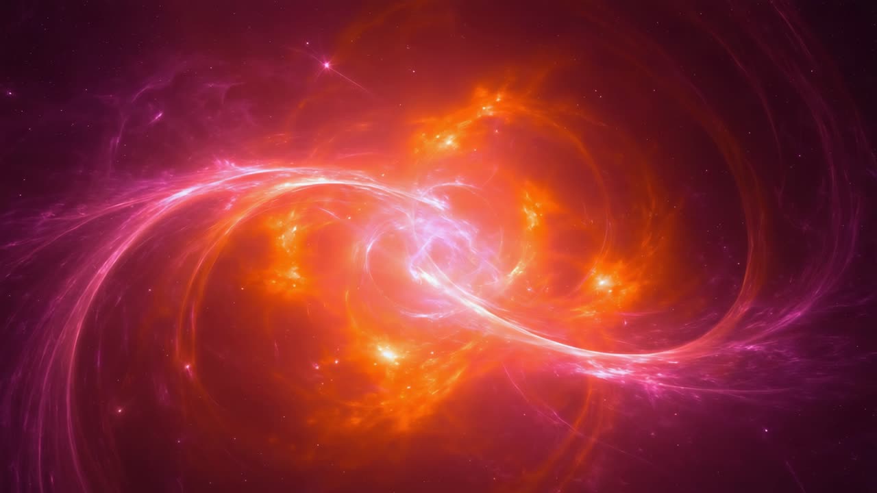 nebulosa spaziale astratta