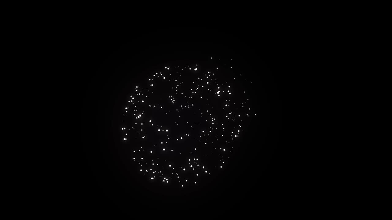 다채로운 휴일 밤 불꽃놀이 디스플레이 루프 배경