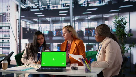 business meeting in modern office
