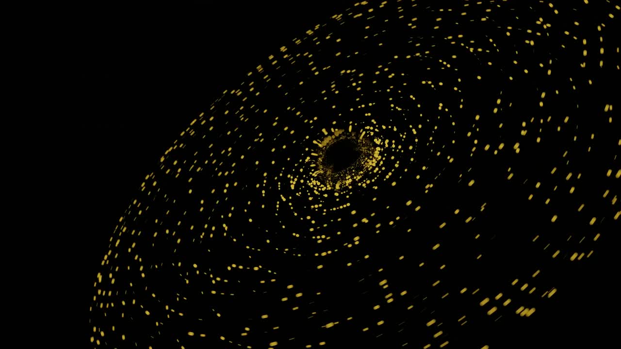 골든 스피럴 라이트 트레일