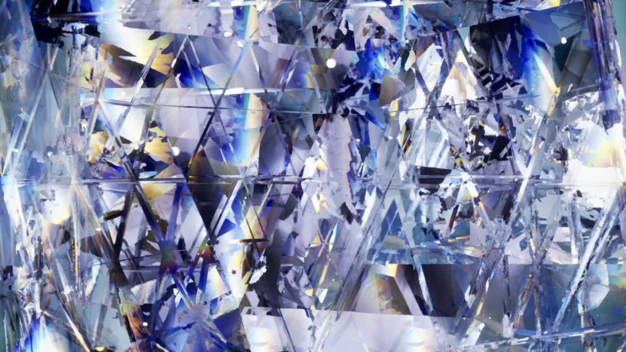 삼각형과 선을 가진 추상적인 기하학적 패턴