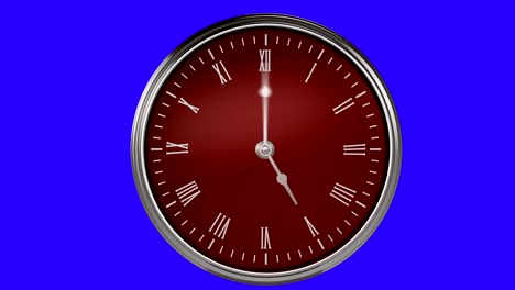 tiempo de reloj moderno + tecla de croma (loopable)