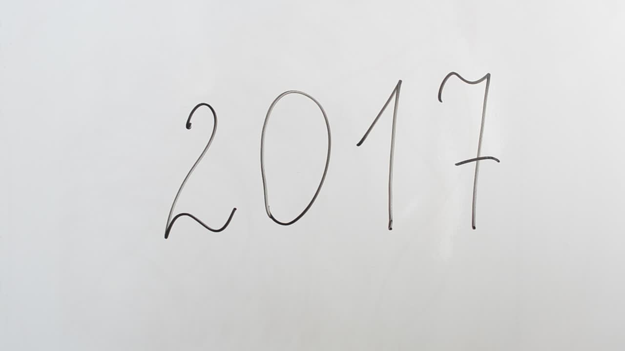 2017 changes for 2018. We write with a marker