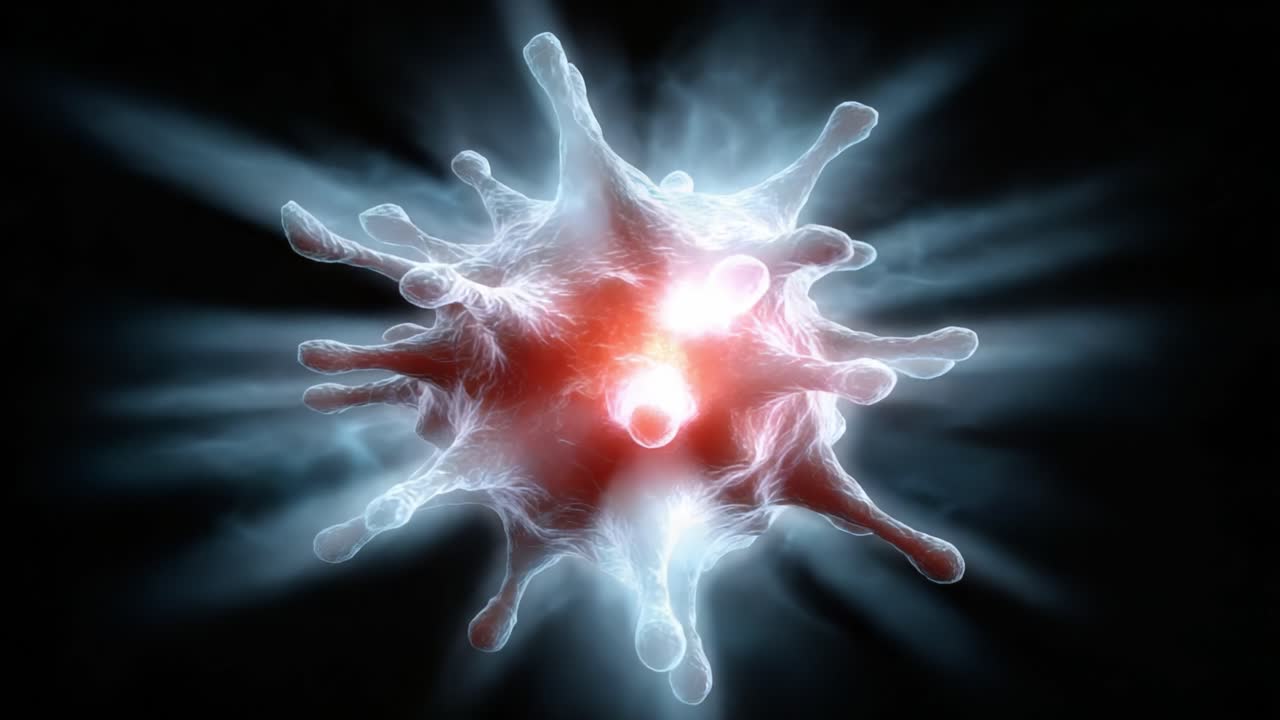 Exploring the Intricacies of Microscopic Structures: A Stunning Visualization of an Evolving Virus Under High-Fidelity Imaging Techniques