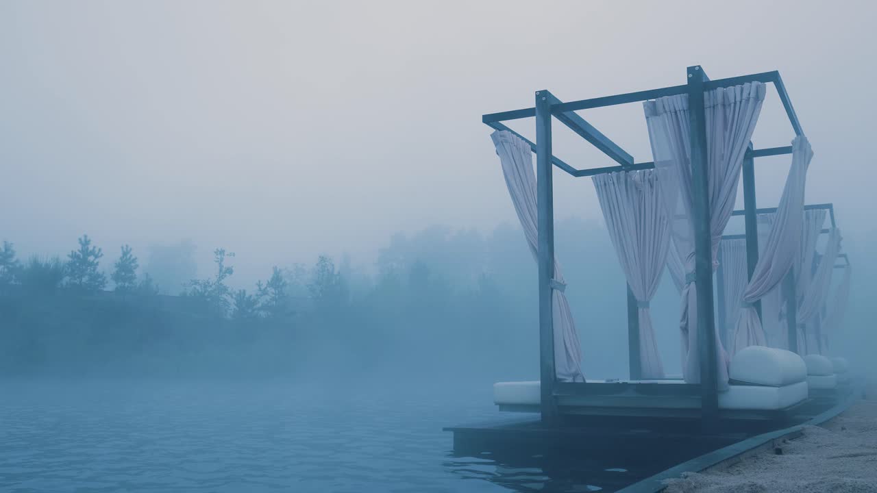 미스티 레이크 게지보 (misty lake gazebo)