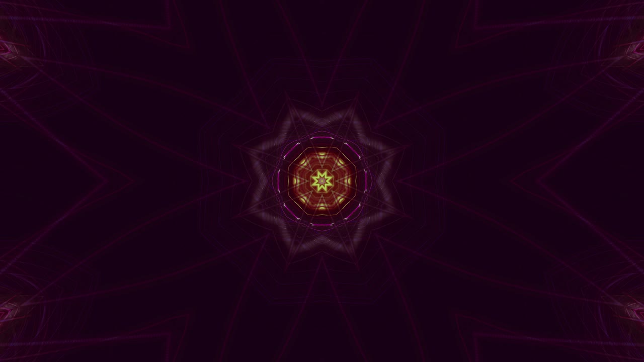 Loop di movimento VJ con linee geometriche